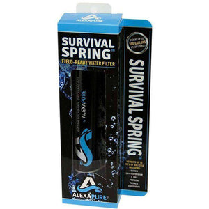 Survival Spring Personal Water Filter (4 pack)