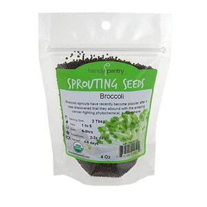 Organic Broccoli Sprouting Seeds (4 ounces)